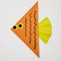 折り紙「海のともだち②魚」