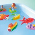 水に浮かぶ魚や船をつくろう