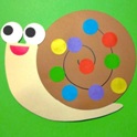 カラフルなカタツムリをつくろう！